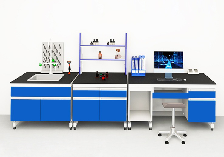 鋼木實驗臺·中央操作臺