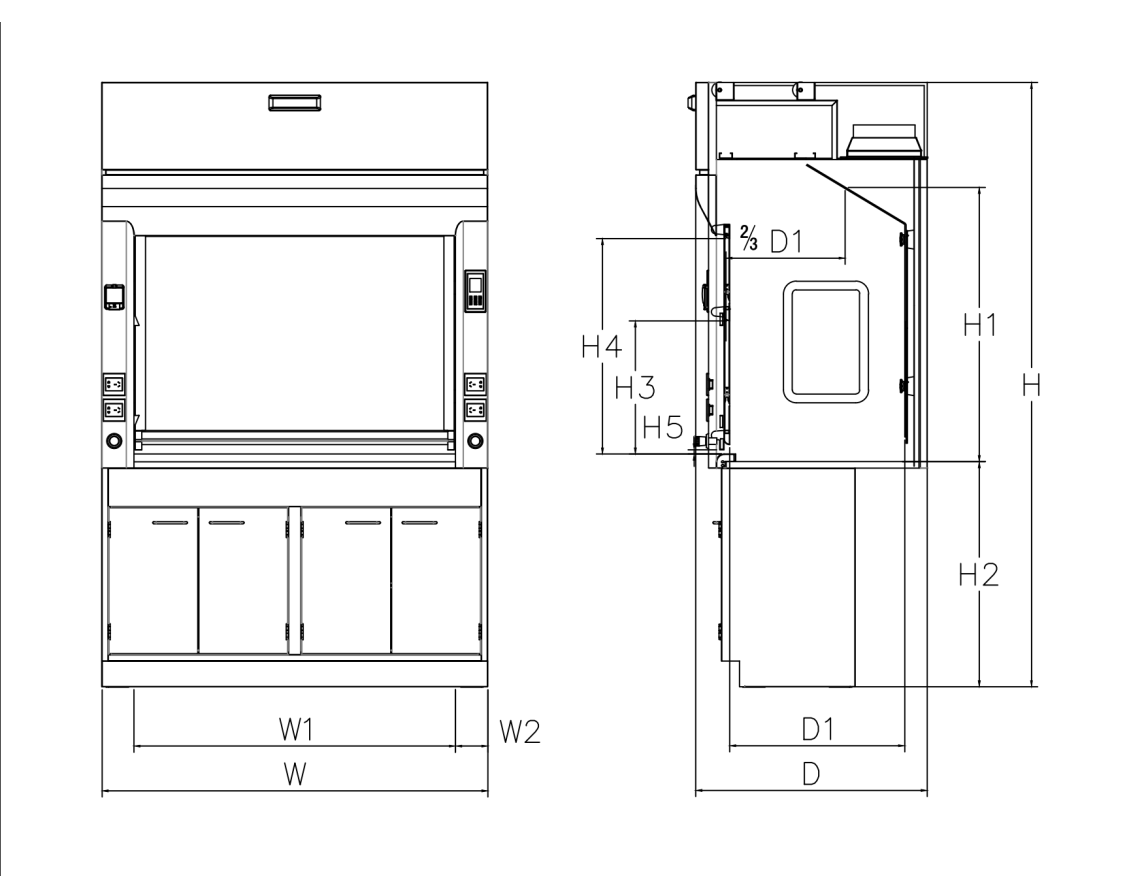 實驗室:美式高效節能·智能排風柜·全鋼通風柜(臺式款) 實驗室:美式高效節能·智能排風柜·全鋼通風柜(臺式款)