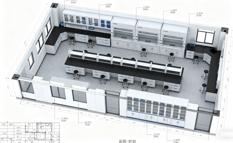 實驗室家具設(shè)計規(guī)劃方案1