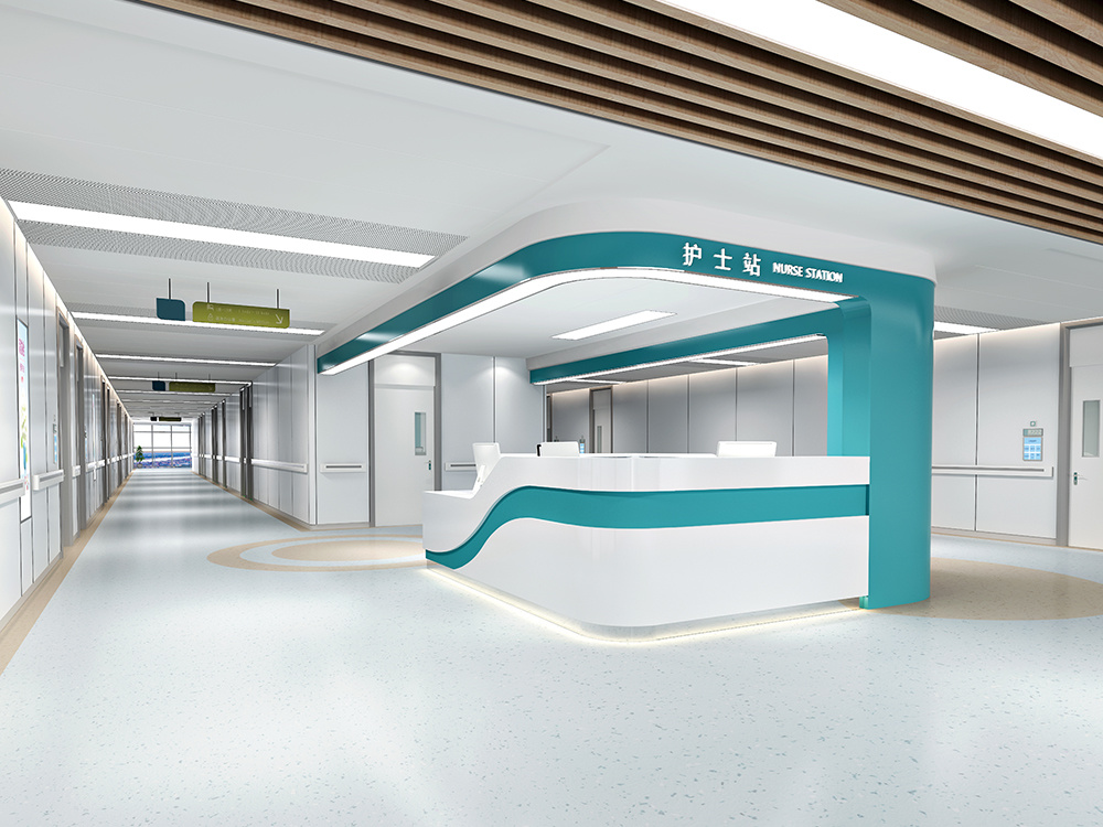 現(xiàn)代醫(yī)院護(hù)士站 接待臺·護(hù)士站